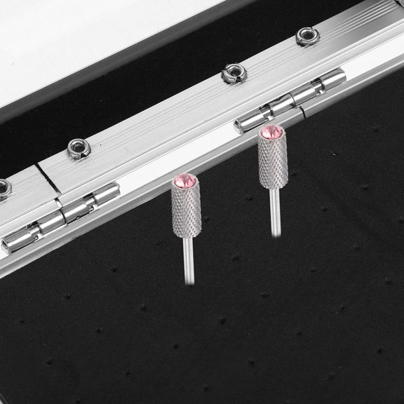 RENACLIPY Estuche Para Almacenar Puntas De Taladro De En Color Plata Con Duradero