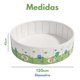 thumbnail image 2 of Alberca Plegable Redonda Infantil Rígida Portátil Chica (120 cm de diametro x 45 cm de alto) ¡No Necesita Inflar!, 2 of 9