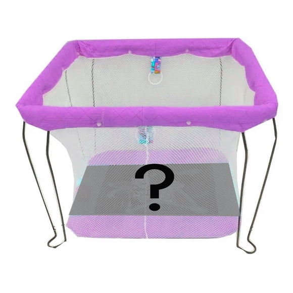 Corral de Malla para Bebé Hecho en Mexico Plegable Morado