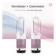 thumbnail image 3 of Ventilador Calentador 2 En 1 Sin Aspas Silencioso Esquimal Color Rosa - Blanco, 3 of 6