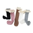 thumbnail image 4 of Nuevos Calcetines Para Bebés Y Niñas, Calcetines Hasta La Rodilla Para Niños, Medias Midi De Algodón Con Encaje Para Uso Diario Advancent  BA001156-06, 4 of 6