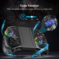 thumbnail image 4 of Mando JoyPad Joystick Gamepad 6 ejes giroscópico inalámbrico Switch PRO Control con función Wake Up para Nintendo Switch, 4 of 10