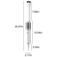 thumbnail image 3 of Aspiradora inalámbrica para coche con aspiración de 6000Pa - recargable por USB, soplador y aspirador 2 en 1 para detallado de autos, incluye teclado y herramientas para grietas, 3 of 9