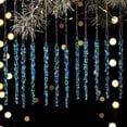 thumbnail image 1 of Lekihaqq Transparent Crushed Ice Pendants Acrylic Icicles Christmas Decorations Hanging Ornaments Tree Decor Winter Holiday Party Supplies, 1 of 4