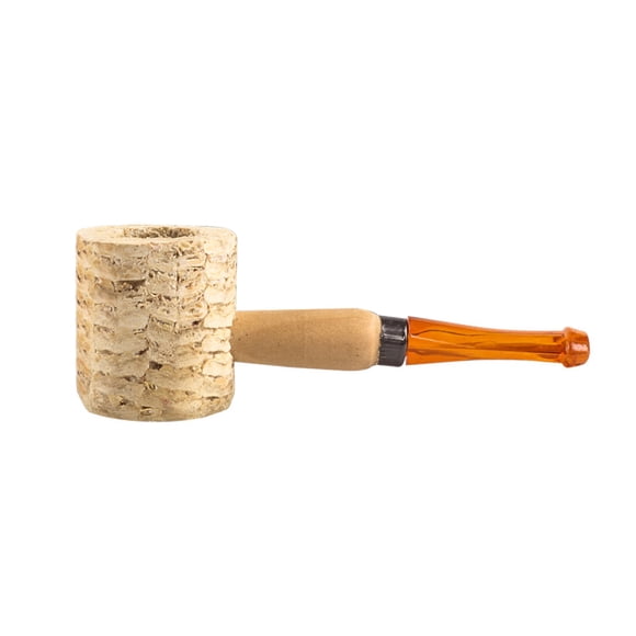 Advancent Pipas para fumar Mini mazorca de maíz Boquilla hecha a mano vintage Filtro Accesorios de humo para recepción de invitados novatos encendedores