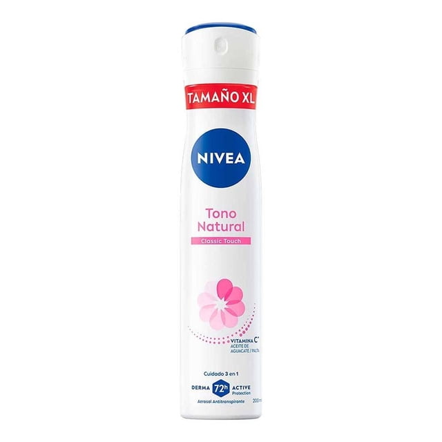 Antitranspirante Nivea Tono Natural classic touch spray 200ml