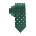 thumbnail image 1 of Corbata Tommy Hilfiger para Niño en Verde Cazador con Lunares Blancos Festivos, 1 of 5