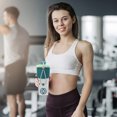 thumbnail image 2 of MTBLYS Botella mezcladora de proteínas | Vaso mezclador de 700 ml (24 oz) | Con bola mezcladora | Portátil y a prueba de fugas | Suplemento pre-entrenamiento | Uso en gimnasio y fitness, 2 of 9