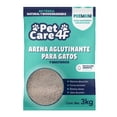 thumbnail image 1 of Arena para Gato Pet Care 4f Premium Aglutinante y Multiusos 3 kg, 1 of 4