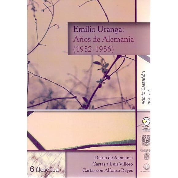 Emilio Uranga Años de Alemania 9786078781539