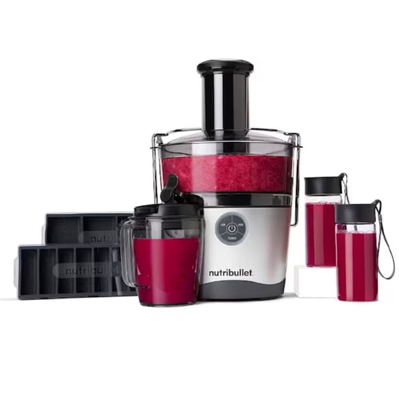 Extractor de Jugos Nutribullet Juicer Pro con 3 Velocidades 1000W | Extractor de Alimentos, Frutas y Verduras 28 Onzas Reacondicionado