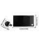 thumbnail image 3 of Mirilla electrónica oculta de 3,5 pulgadas ZJT250127370 | Cámara inteligente HD de 1 MP | Alertas de movimiento con Wi-Fi y vista en vivo | Visión nocturna | Monitor de seguridad resistente a, 3 of 5
