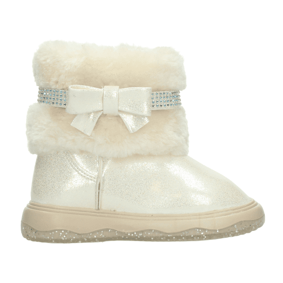 Bota Paressi Niña Crema Casual Peluche T15-18 crema 16