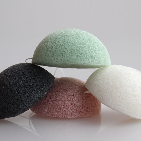 HOOWIFFY 3Ud Esponjas Naturales De Vegetales Para Limpieza Y Exfoliación Facial