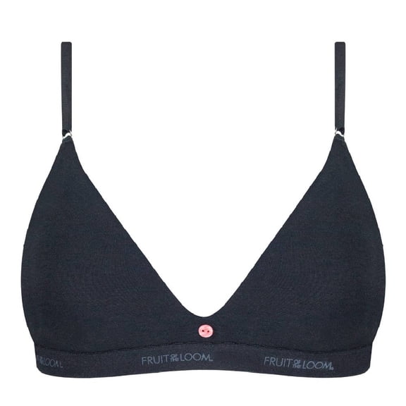Brasier Fruit Of The Loom sin Varilla NegroTalla 34C