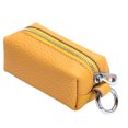 thumbnail image 2 of Qarigey Cartera de mujer, llaves de cuero, llavero portátil, monedero, organizador para mujer Carteras Amarillo, 2 of 6