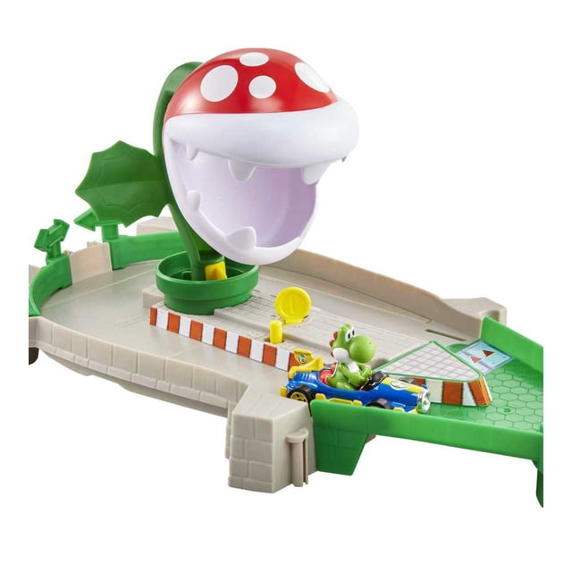 Vehículo de Juguete Mattel Hot Wheels Set de Pista Ataque Planta Piraña