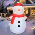 thumbnail image 1 of Juguetes inflables de PVC, decoraciones navideñas, inflables navideños, muñecos de nieve con luces LED, decoración inflable navideña para exteriores, decoración de patio, muñeco de nieve para fiestas, 1 of 7