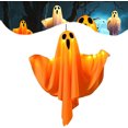 thumbnail image 3 of Decoraciones de Halloween que brillan en la oscuridad con luces LED - Colgantes colgantes espeluznantes para decoración de fiestas interiores y exteriores, 3 of 5