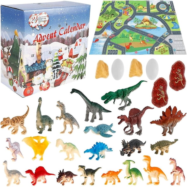 Calendario de Adviento Del Kit de Dinosaurios de Bricolaje 2025