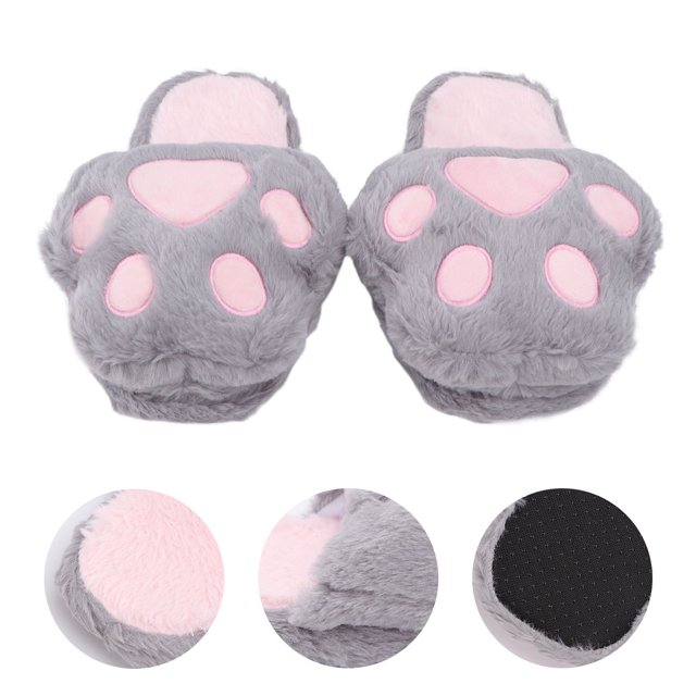 SOPOTUTU Pantuflas Cerradas Para Con Material Y Antideslizante Ideal Para