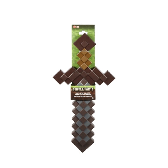 Juguete Mattel Minecraft Espada Básica de Netherite