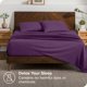 thumbnail image 3 of Juego de Fundas de Almohada Bare Home Cierre Tipo sobre Colección Premium 1800 Ultra Suave Tamaño Queen Color Ciruela 2 Unidades, 3 of 6