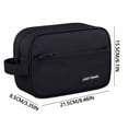 thumbnail image 4 of MTBLYS Neceser de viaje para hombre | Kit de aseo portátil de gran capacidad | Organizador de maquillaje de poliéster resistente al agua | Con gancho para colgar, 4 of 6