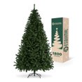thumbnail image 1 of Arbol de Navidad Pino Navideño Frondoso Esquimal Verde Olivo, 2.20m 1800 Ramas, 1 of 6