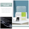 thumbnail image 3 of OFFIGAM Soporte De Pared Transparente Para Ideal Para Organizar Catálogos Y Folletos, 3 of 8