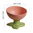thumbnail image 3 of Cats Food Bowl Large Capacity Pet Food Bowl Cute Drinking Bowl For Cats To Protects The Neck, 3 of 6