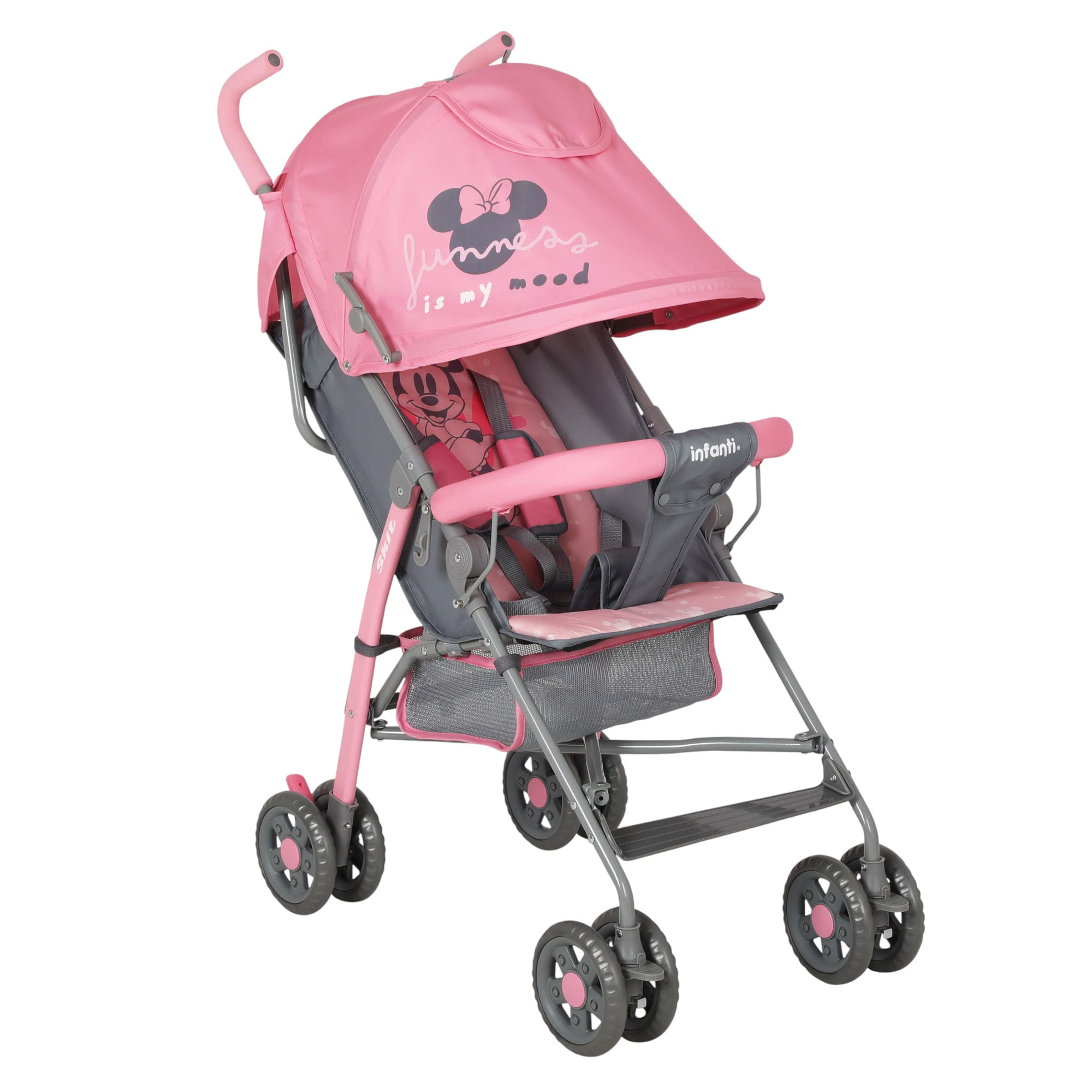 Carriola Bastón De Bebé Minnie Disney Ultra Ligera Plegable