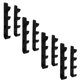 thumbnail image 1 of Soporte de Marcadores Organizador BazeMayk 4 Pares 13x2x0.4cm Negro No incluye Plumones., 1 of 2
