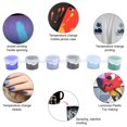thumbnail image 3 of Polvo Termocrómico, no Tóxico Profesional de temperatura termocrómica que Cambia de color, Salones de Unas Salones de Belleza, 3 of 7