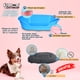 thumbnail image 4 of KE WOOW Cama Chica para Perro, Gato, Conejo y otras Mascotas, Cesta de Plástico, Incluye Colchón Doble Cara, Color Azul KE WOOW Cama Plana con colchón Chica, 4 of 10