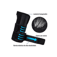 thumbnail image 5 of Férula Muñeca Cómoda Vendaje Ajustable, muñequera Ortopédica mano izquierda negra, 5 of 5