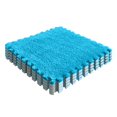 thumbnail image 2 of Plush Puzzle Floor Mat Bedside Bedroom Bedside Carpet Home Living Room 1CM Thick Suede Foam Ground Mat, 2 of 8