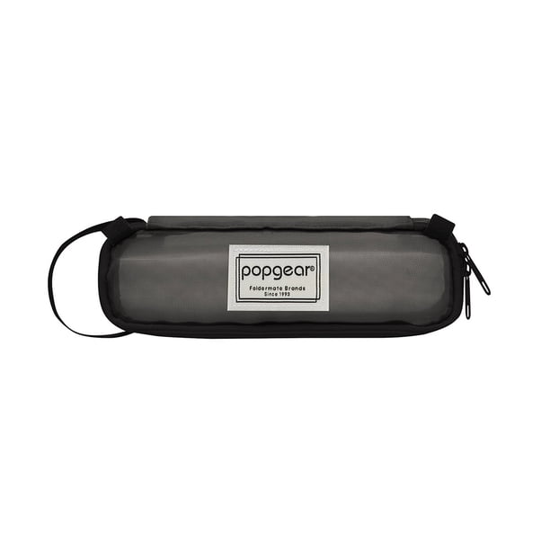 Lapicera Popgear, Color Negro, Con Cierre.
