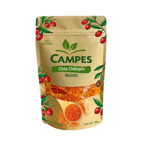 Chilpetín molido Campes 100g