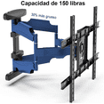 thumbnail image 2 of SOPORTE DE TV PARA PANTALLAS DE 40'' A 75'' North Bayou Brazo largo 50 cm NB-P65, 2 of 6