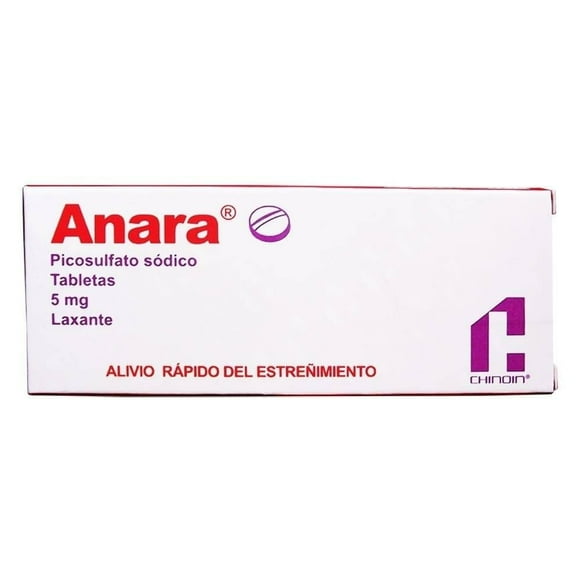 Anara 5 mg 20 tabletas