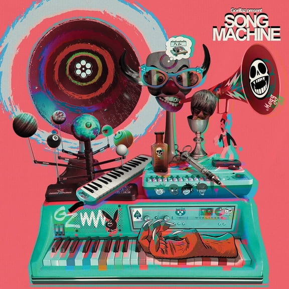 Gorillaz Song Machine Season One Black Vinyl 2lp + Deluxe Cd Warner Bros Vinyl + CD
