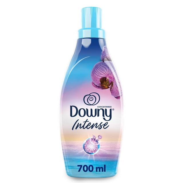 Suavizante de Telas Downy Intense Amanecer, Aroma con Notas Frescas Florales, 700 ml