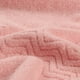 thumbnail image 5 of Toallas de baño ultra suaves y absorbentes de 6 piezas 100% algodón de felpa (13.4 x 13.4 pulgadas, rosa melocotón) Unique Bargains Toalla, 5 of 9