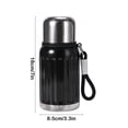thumbnail image 3 of Insulated Stainless Steel Travel Mug 316 Liner Vacuum Coffee Cup 20.3 oz Hot Cold Water Bottle Portable Thermal BPA Free Home Office, 3 of 6