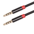 thumbnail image 4 of Cable de audio de 3,5 mm, macho a macho, cable auxiliar estéreo, cable auxiliar compatible con 1 m, 4 of 8