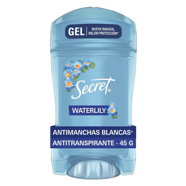 Antitranspirante Secret Gel Invisible Waterliliy 45g