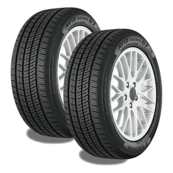 Paquete de 2 Llantas 245/45 R19  98V Yokohama  Avid Ascend Gt