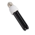 thumbnail image 2 of Bombilla Negra CFL De 15 W, Luz Negra Fluorescente Ultravioleta UV Para Fiestas, Clubes, Verificación Y Detección De Halloween, 2 of 7