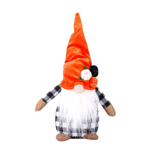 Harvest Festival Gnome Ornament Acción de Gracias Figurina de gnomo Decoración de muñecas Gnome